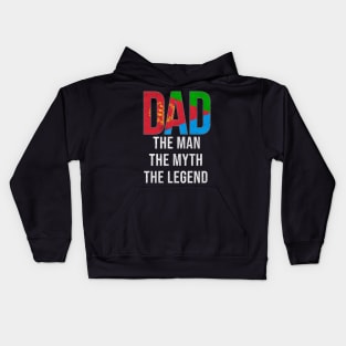 Eritrean Dad The Man The Myth The Legend - Gift for Eritrean Dad With Roots From Eritrean Kids Hoodie